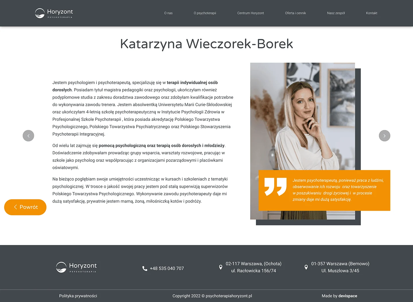 Psychoterapia Horyzont